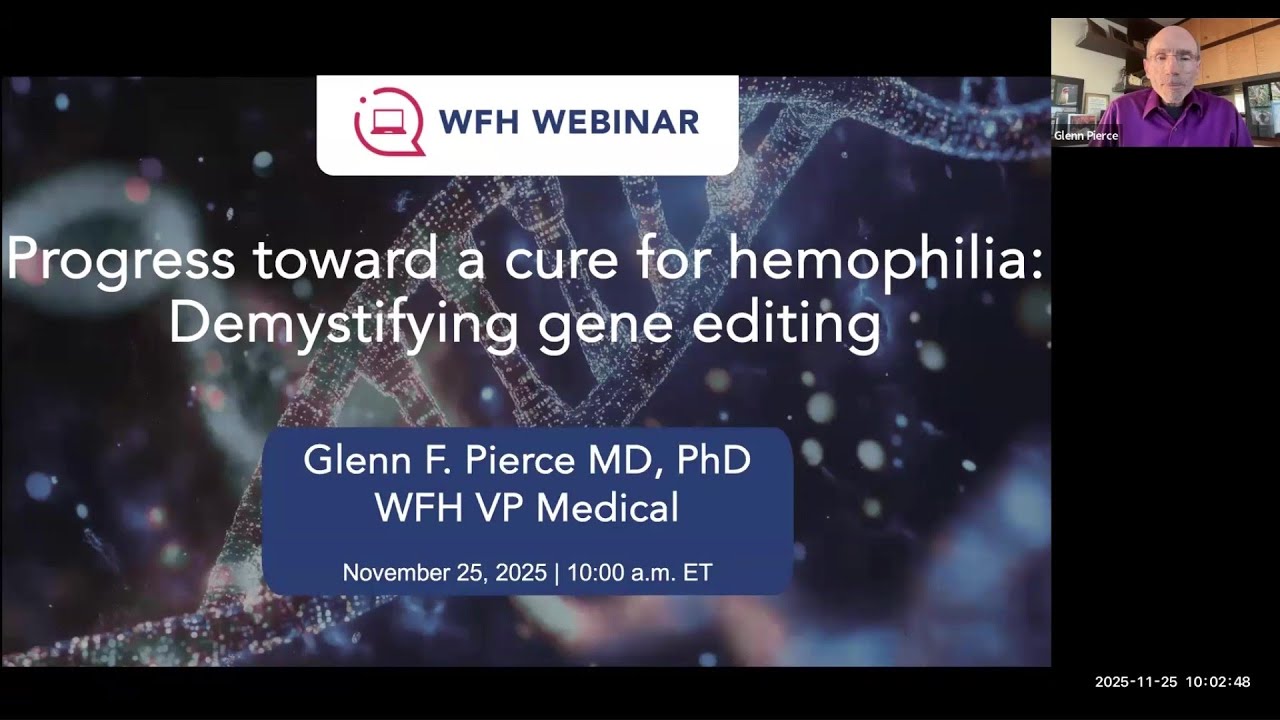 Progress toward a cure for hemophilia: gene editing explained