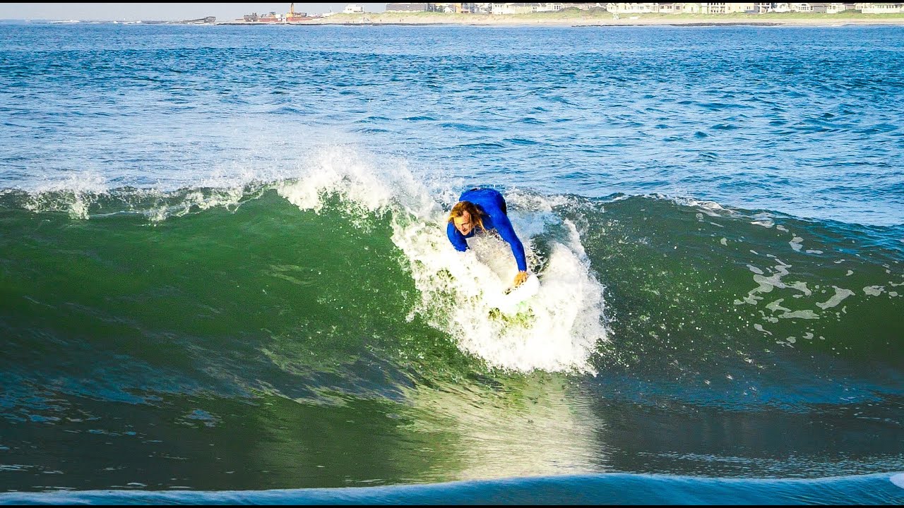 Oil Slick Glassy Waves at El Slammo !