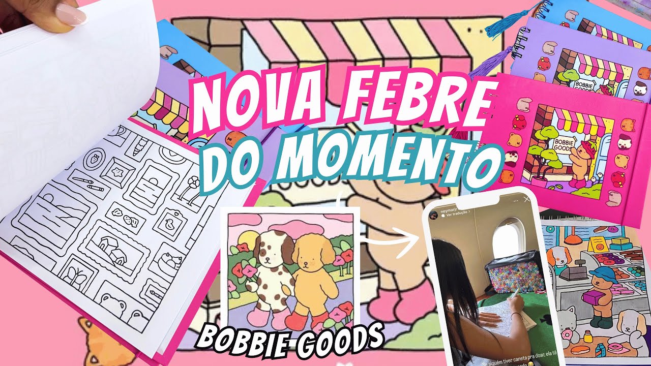 BOBBIE GOODS: A febre dos livrinhos de colorir de ursinhos
