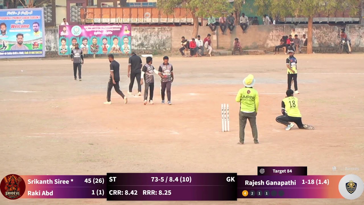 Peddapalli premier league Live Stream DAY 3