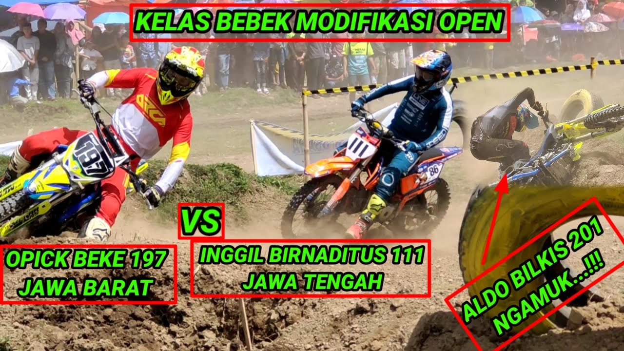 Kelas Bebek Modifikasi Open, GTX Bukit Semat Kerinci Jambi 19-20 Februari 2022