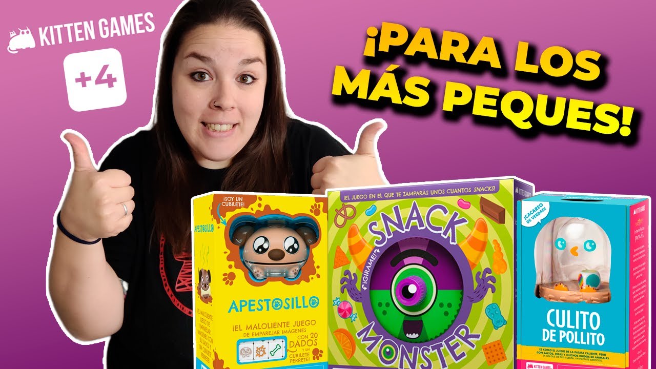 Culito de pollito, Apestosillo y Snack Monster 💣😼Kitten Games😼💣