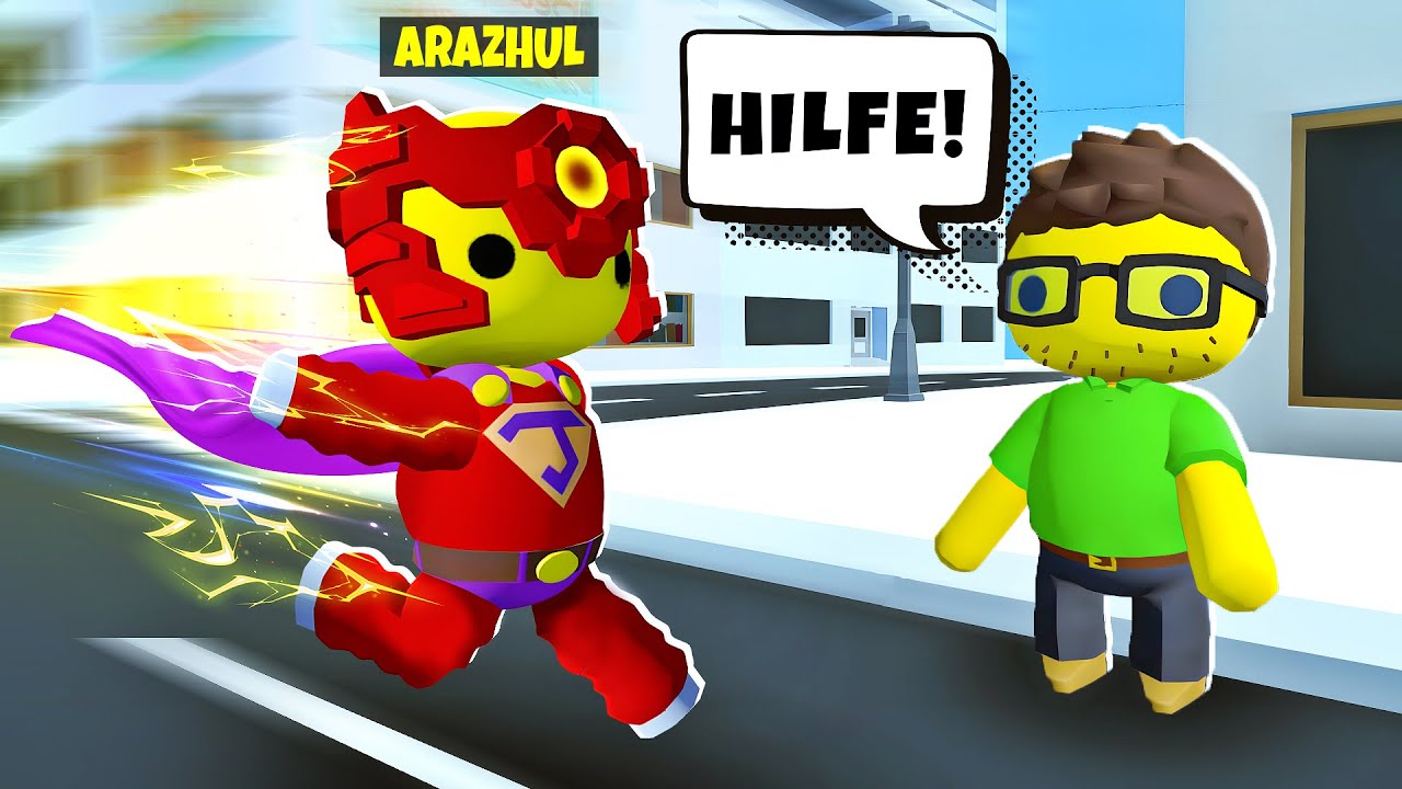24 STUNDEN als SUPERHELD LEBEN?! - Wobbly Life