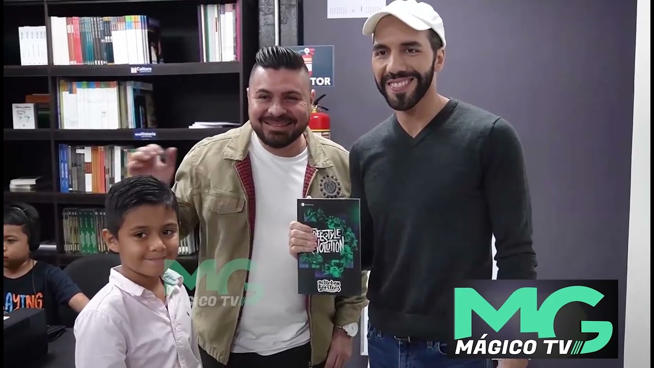Vea como recibieron al presidente Nayib Bukele, habitantes de Soyapango.