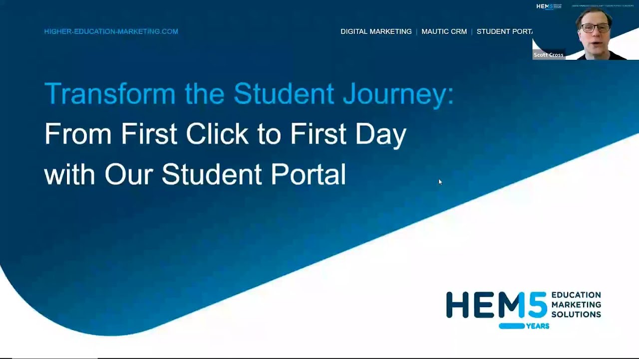 Transform the Student Journey From First Click to First Day with Our Student Portal