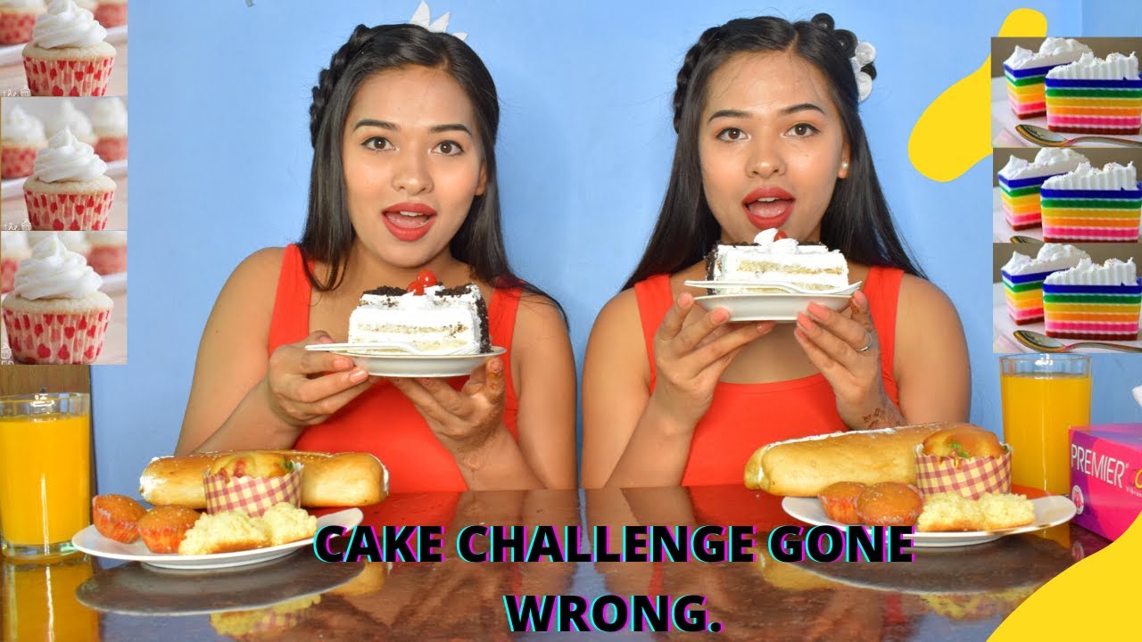 CAKE CHALLENGE GONE WRONG
