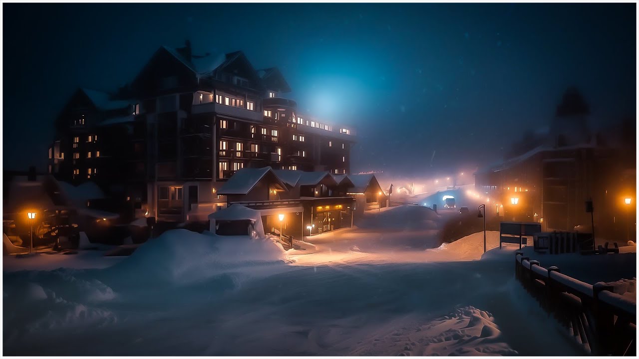 Fierce Winter Storm Blast & Vortex Blizzard Roar┇Heavy Wind Ambience & Snowstorm Sounds for Sleeping