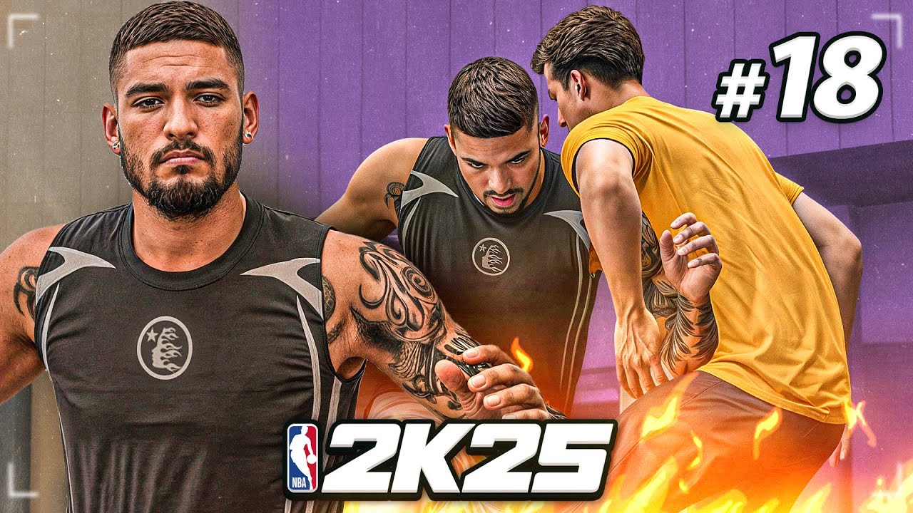 ARRUMAMOS TRETA NO RACHA DA NBA | NBA 2K25 MyCareer (Ep.18)