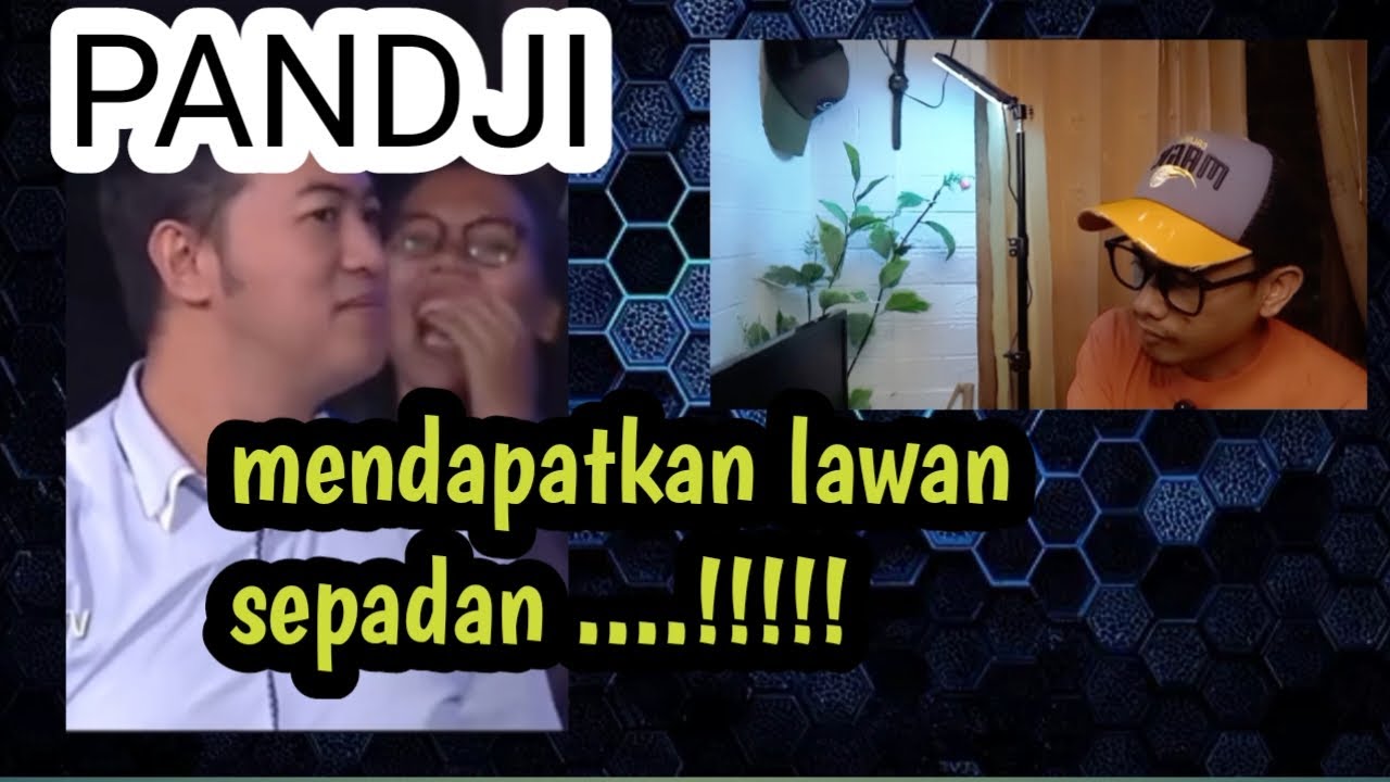Pandji Pragiwaksono mendapatkan lawan sepadan