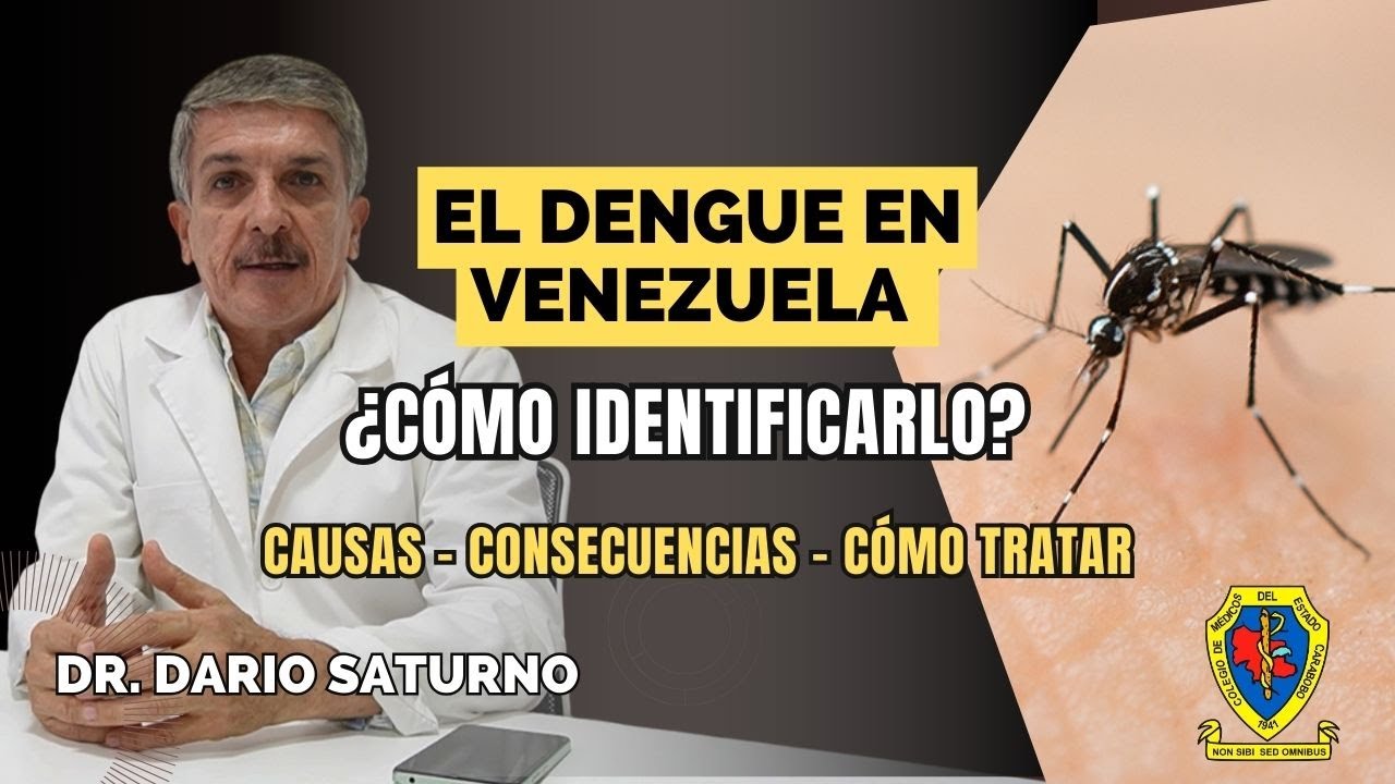¿fiebre, dolor de cabeza, malestar general? ¡Atentos con el Dengue!  El Dr. Dario Saturno nos cuenta