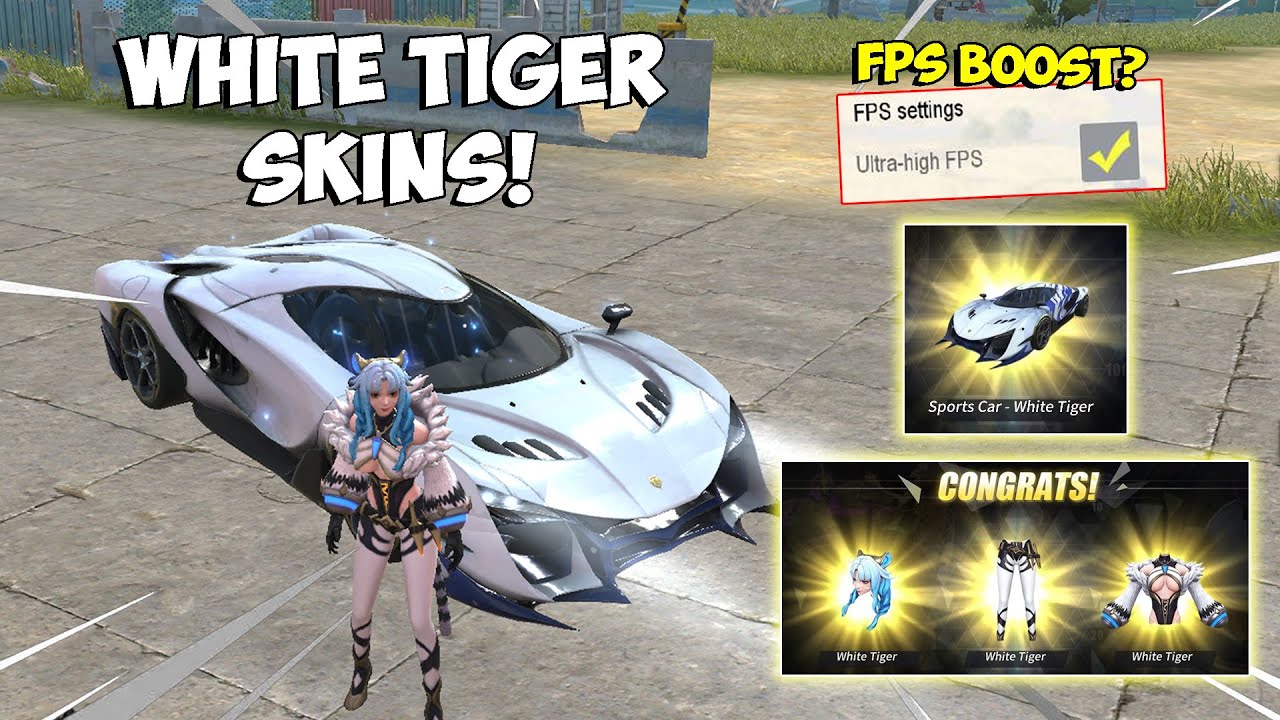 NEW WHITE TIGER SKIN & FPS BOOST! (ROS UPDATE)