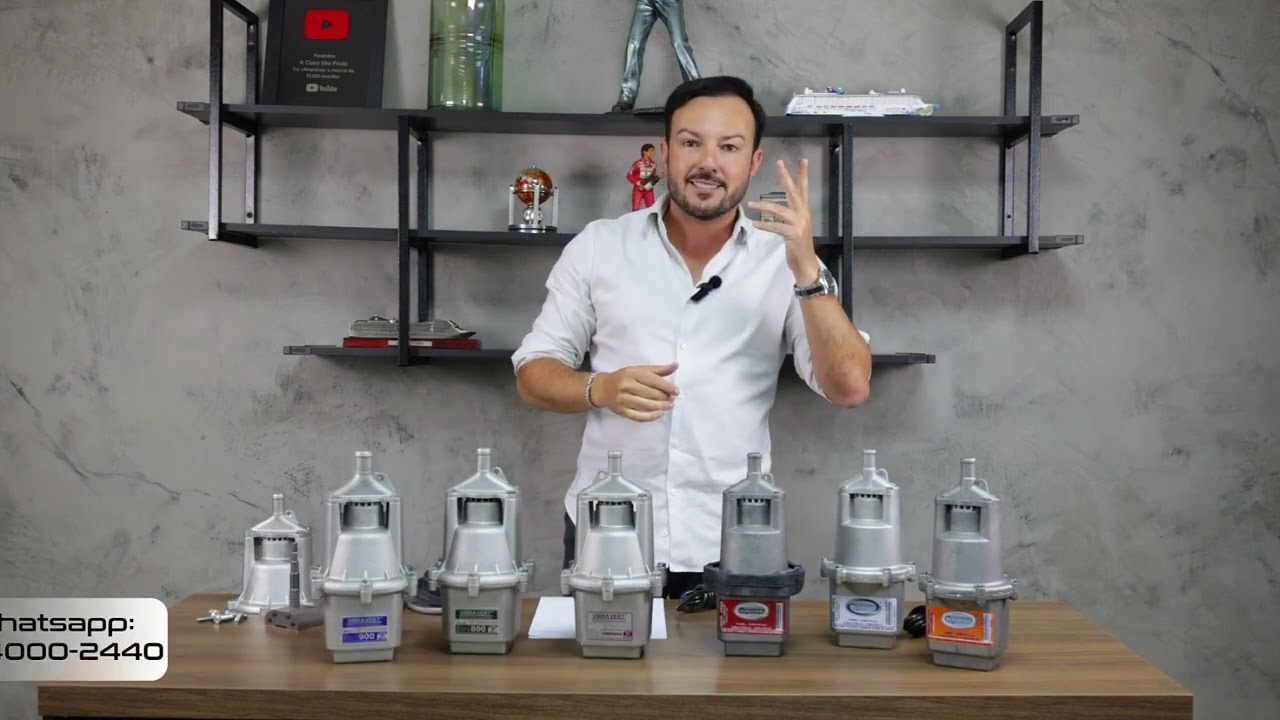 Tudo Sobre Bombas Submersa Vibratória A Casa São Paulo com Alex Fernandes