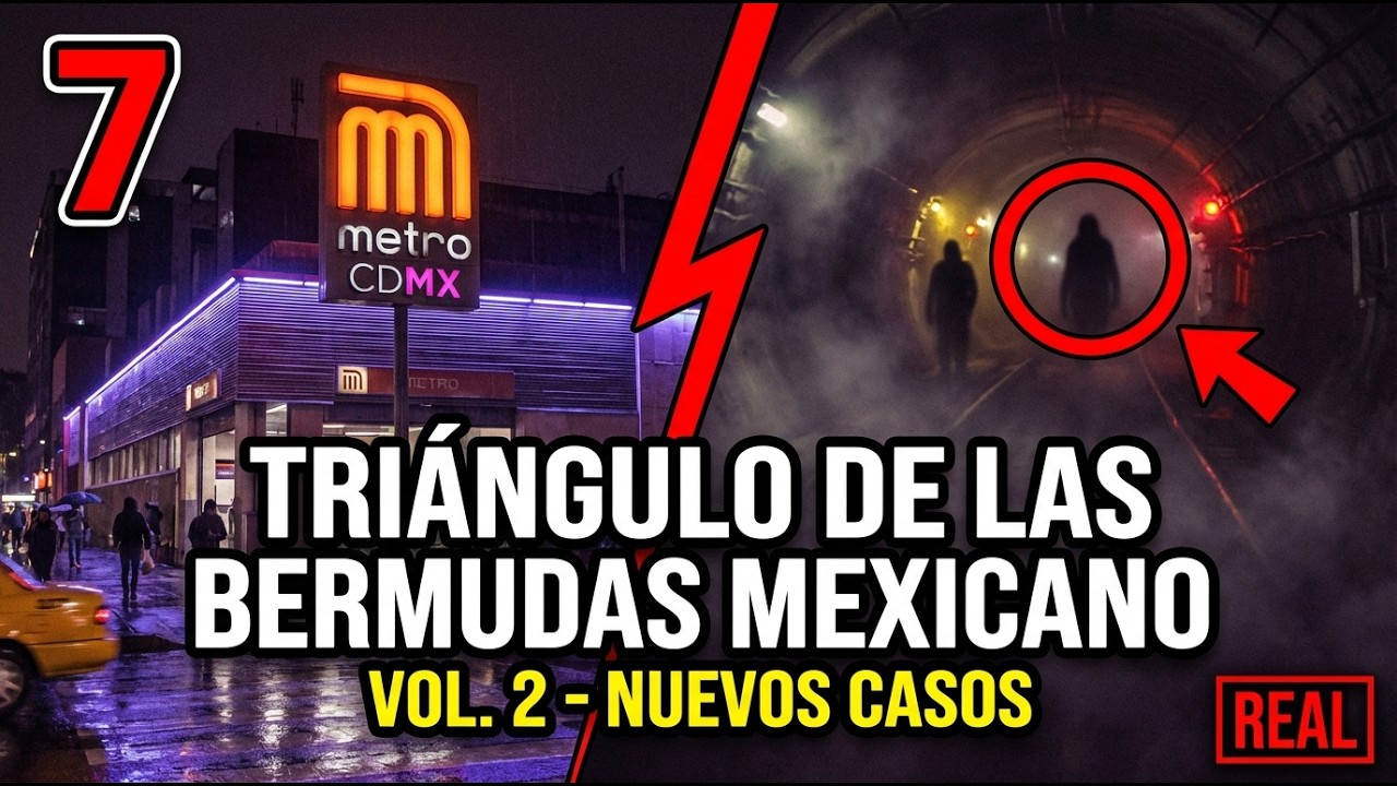 MISTERIOS del Metro CDMX — El Triángulo de las Bermudas Mexicano Vol. 2
