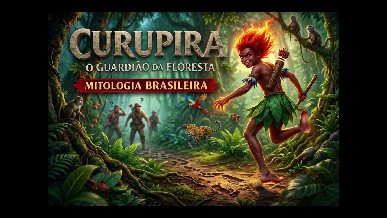 CURUPIRA — O Guardião da Floresta | Mitologia BrasileiraCurupira