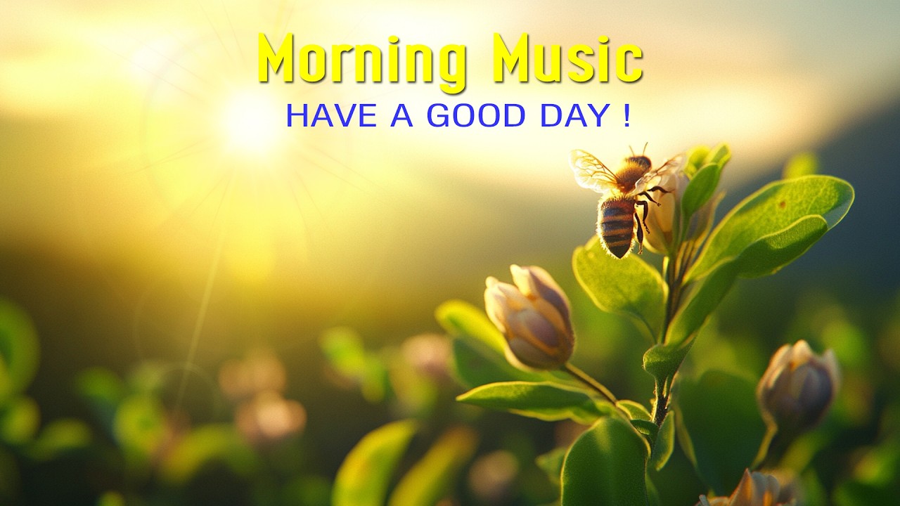 Happy Relaxing Morning Music - Wake Up with Happiness & Harmony - Peaceful Morning Meditation Music