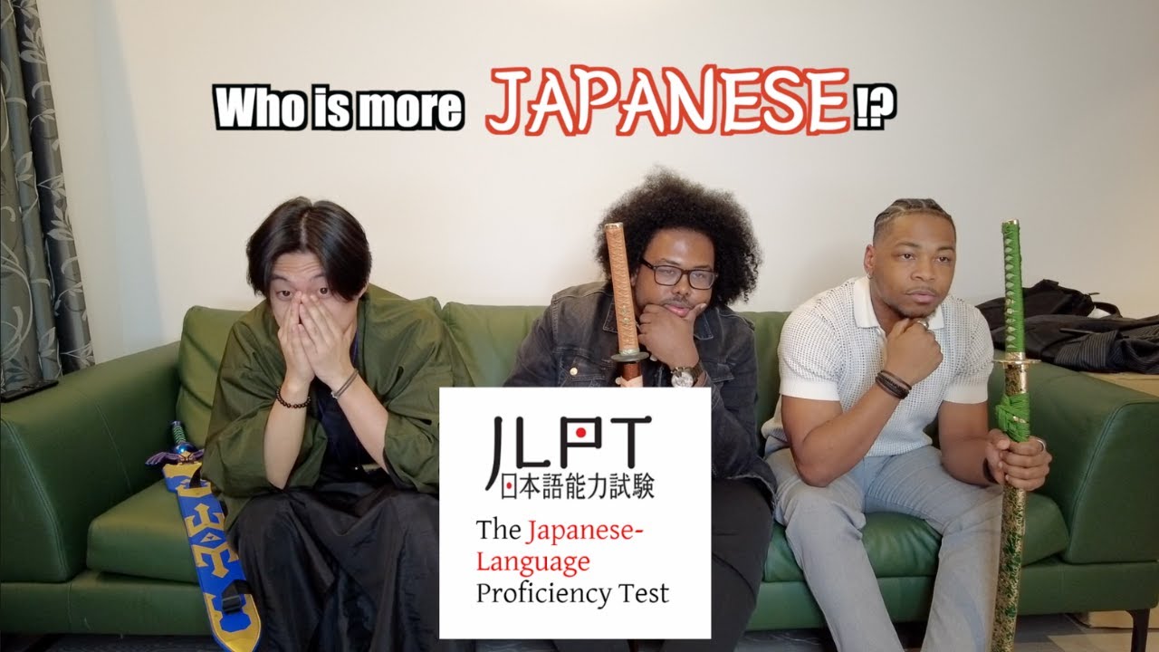 Took the Japanese test with my British friends!