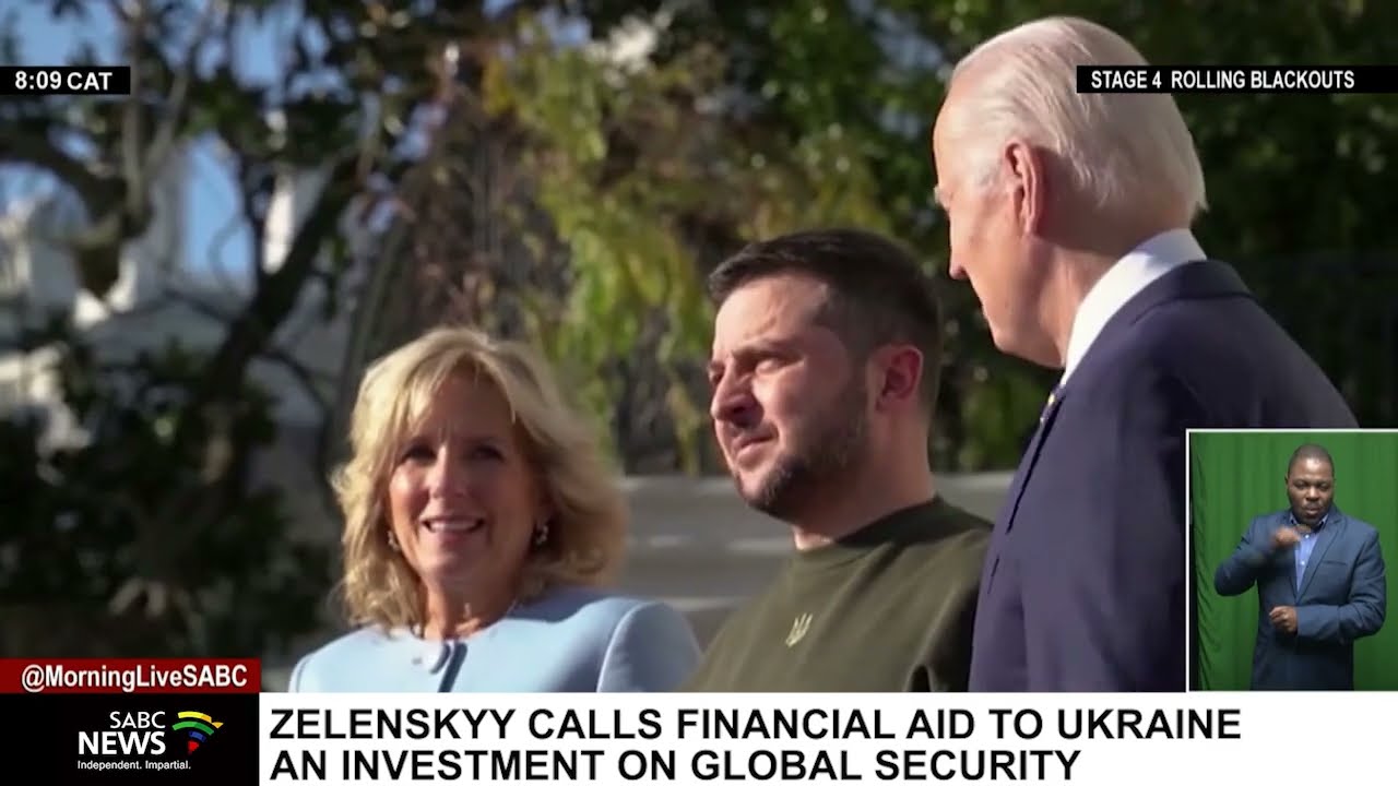 Zelenskyy calls financial aid to Ukraine an investment on global security