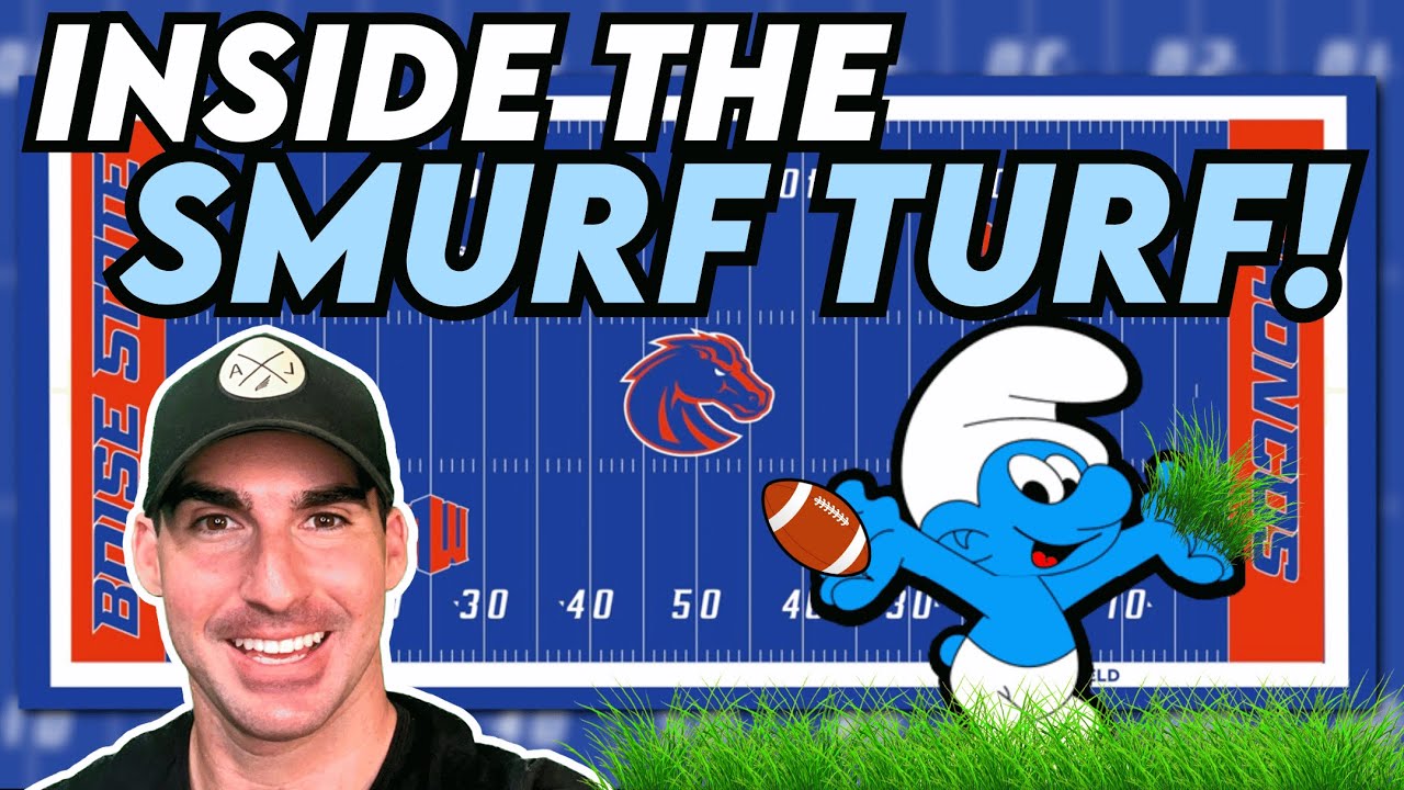 Unveiling the Blue Wonder: Boise State University's Smurf Turf Stadium Spectacle at Albertsons Field