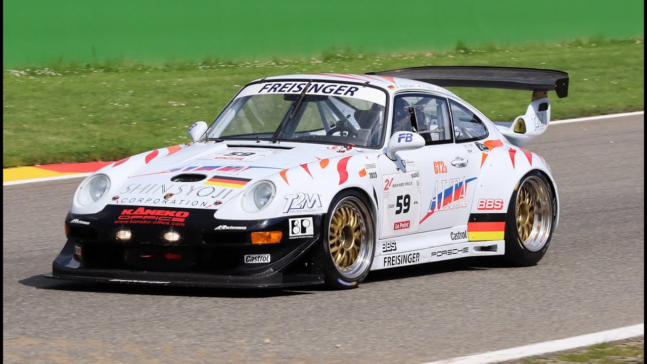 Porsche 993 GT2 Evo Bi-Turbo Freisinger Spa Classic 2023 + Onboard : R.Terrail - J.Aeberhard ! [HD]