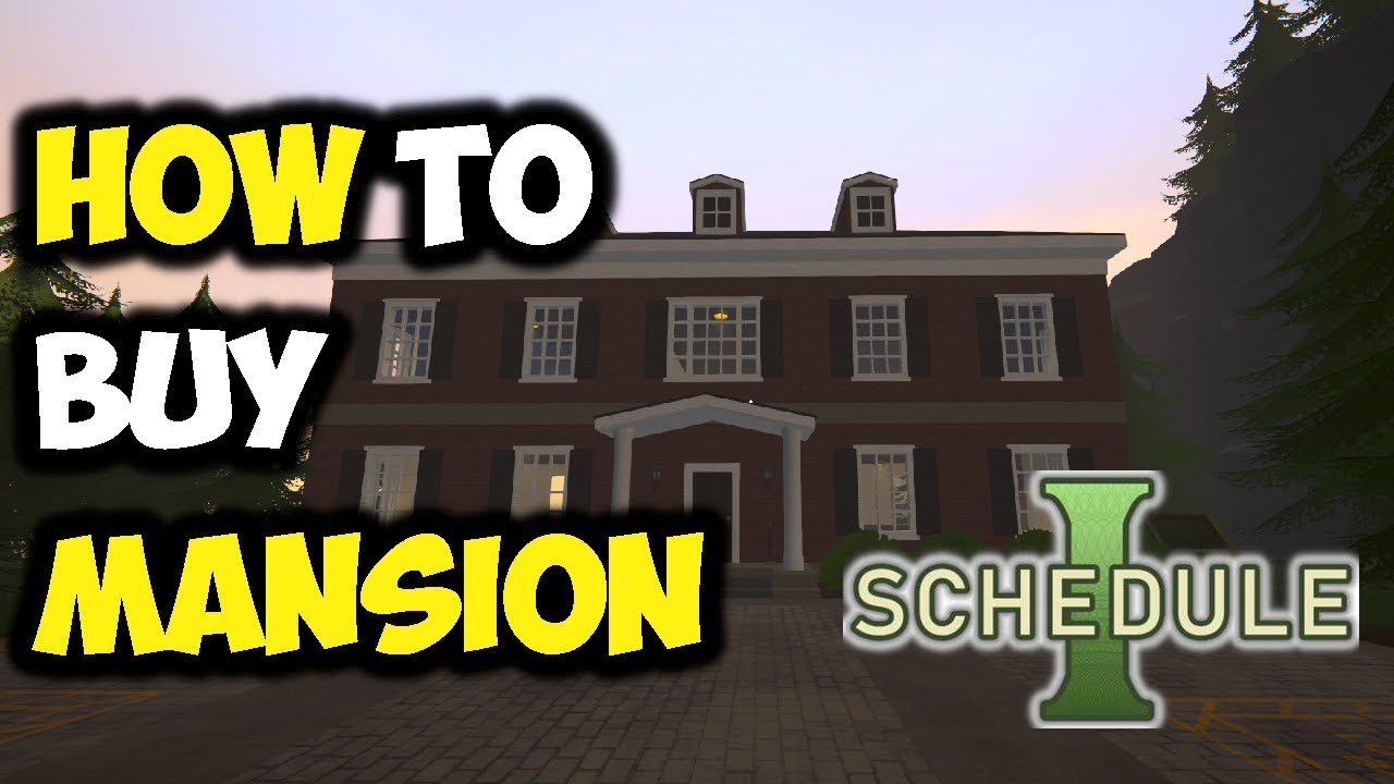 SCHEDULE 1 HOW TO BUY THE MANSION