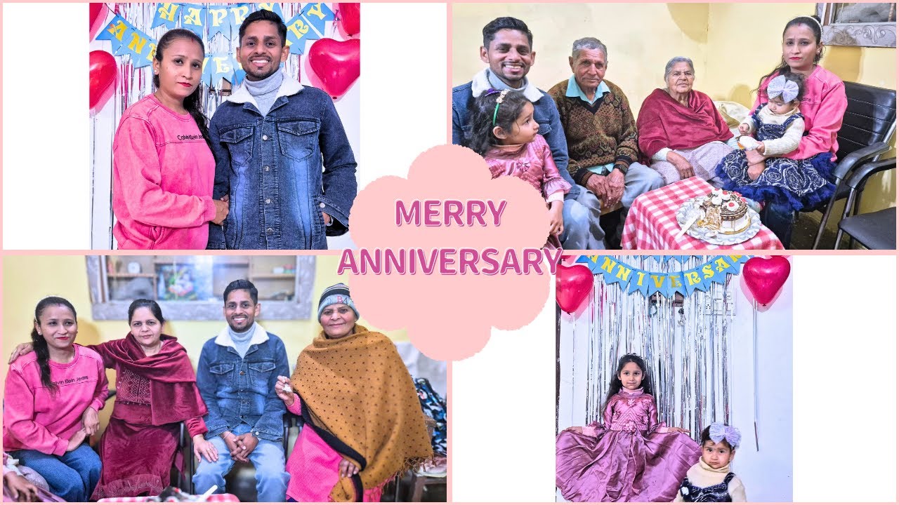 Merry Anniversary Vlog | Fun with family #anniversary #familyvlog #dailyvlog @Manndy_Shaweta