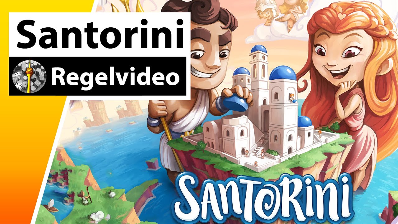 Santorini - Regeln & Beispielrunde