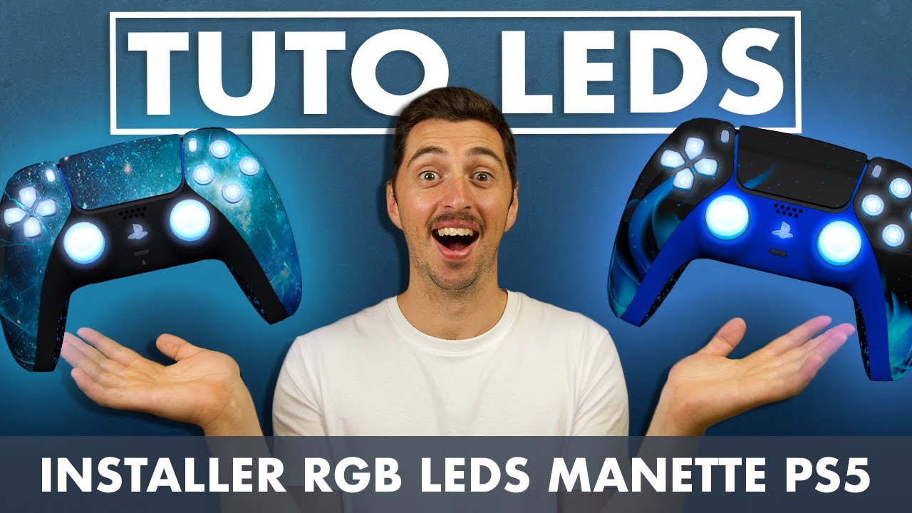 [TUTO 2024] INSTALLER LEDS RGB MANETTE PS5 V1 / V2