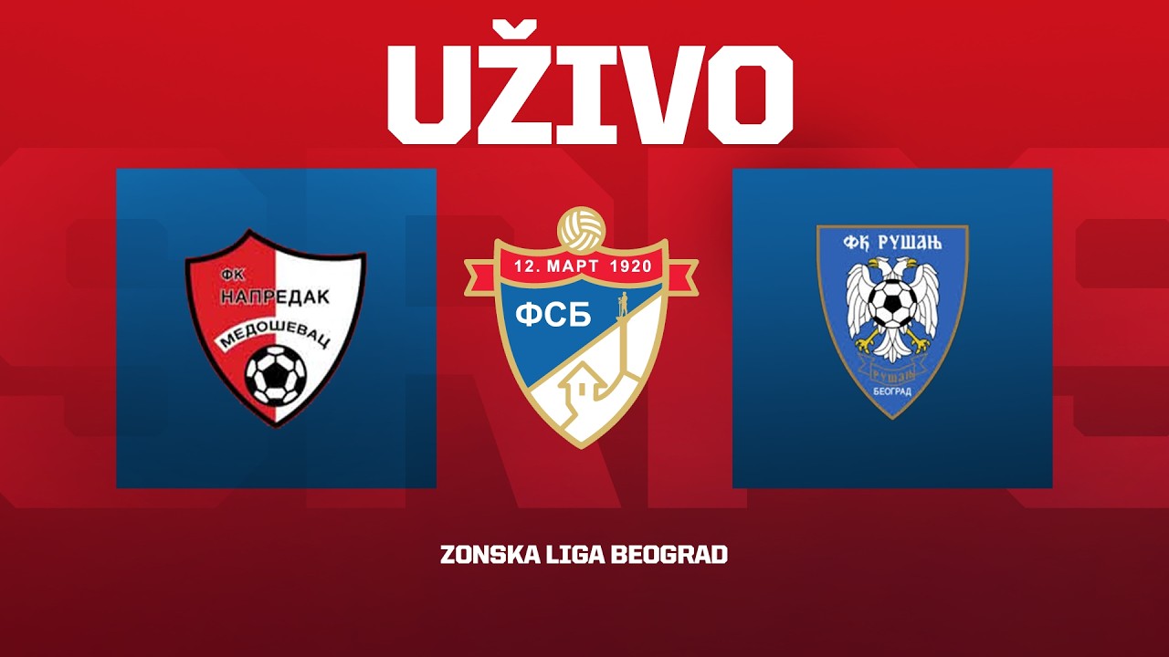 NAPREDAK - RUŠANJ (14.03. 2026.) Zonska liga Beograd, 16. Kolo