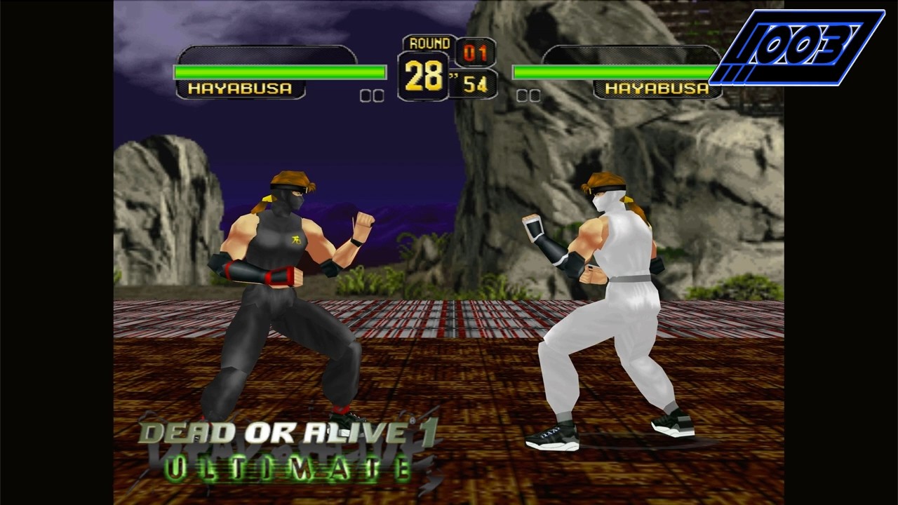 Dead or Alive 1 Ultimate Hayabusa Arcade Playthrough