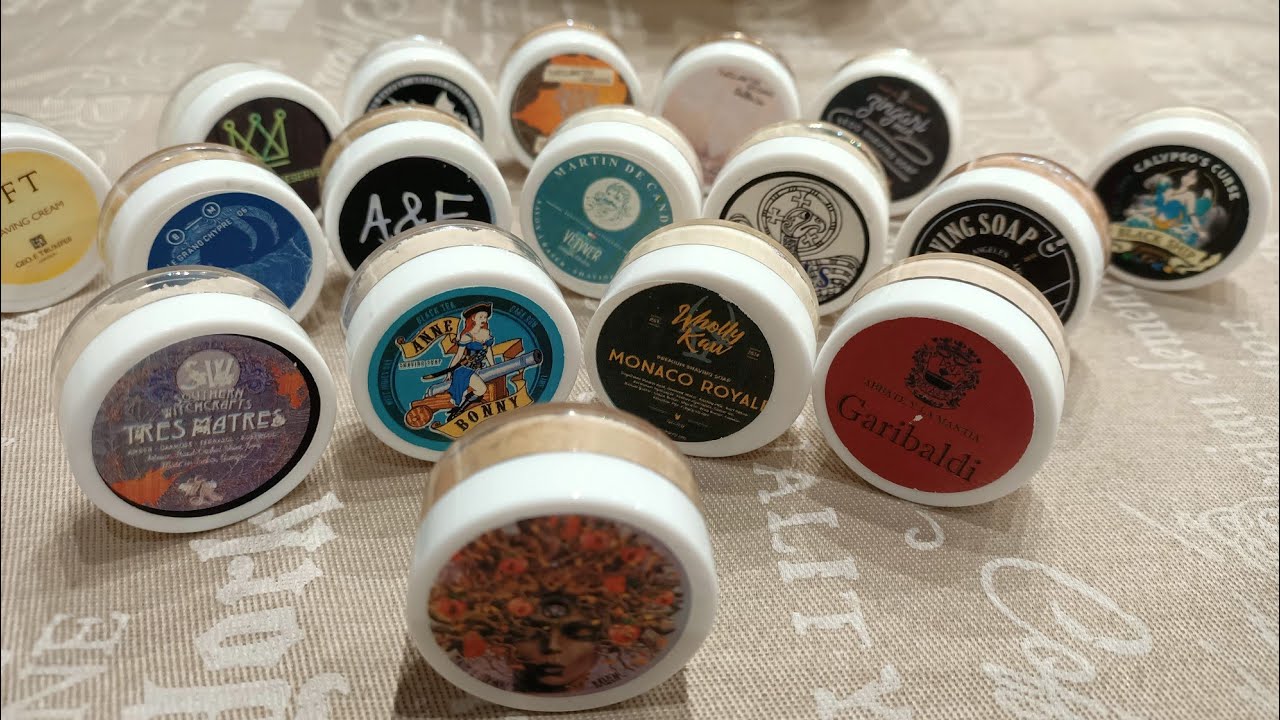 campioni saponi da barba, prima di fare un acquisto proviamoli.