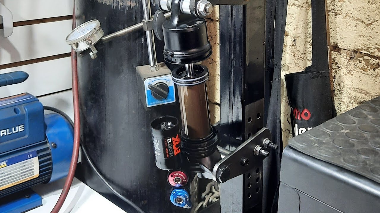 FOX float x2 air pruebas de funcionamiento hidráulica.   compresión y rebote