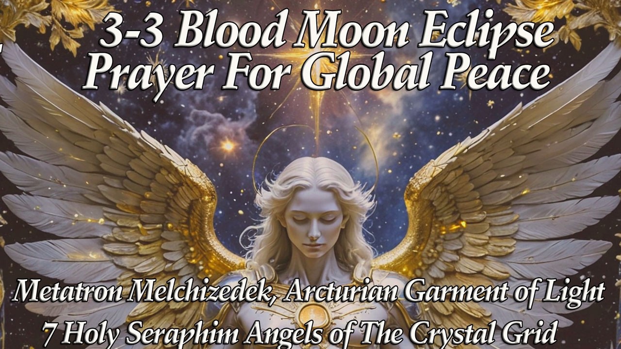 Eclipse Prayer For Peace | Metatron Melchizedek Garment of Light Holy Angelic Frequencies