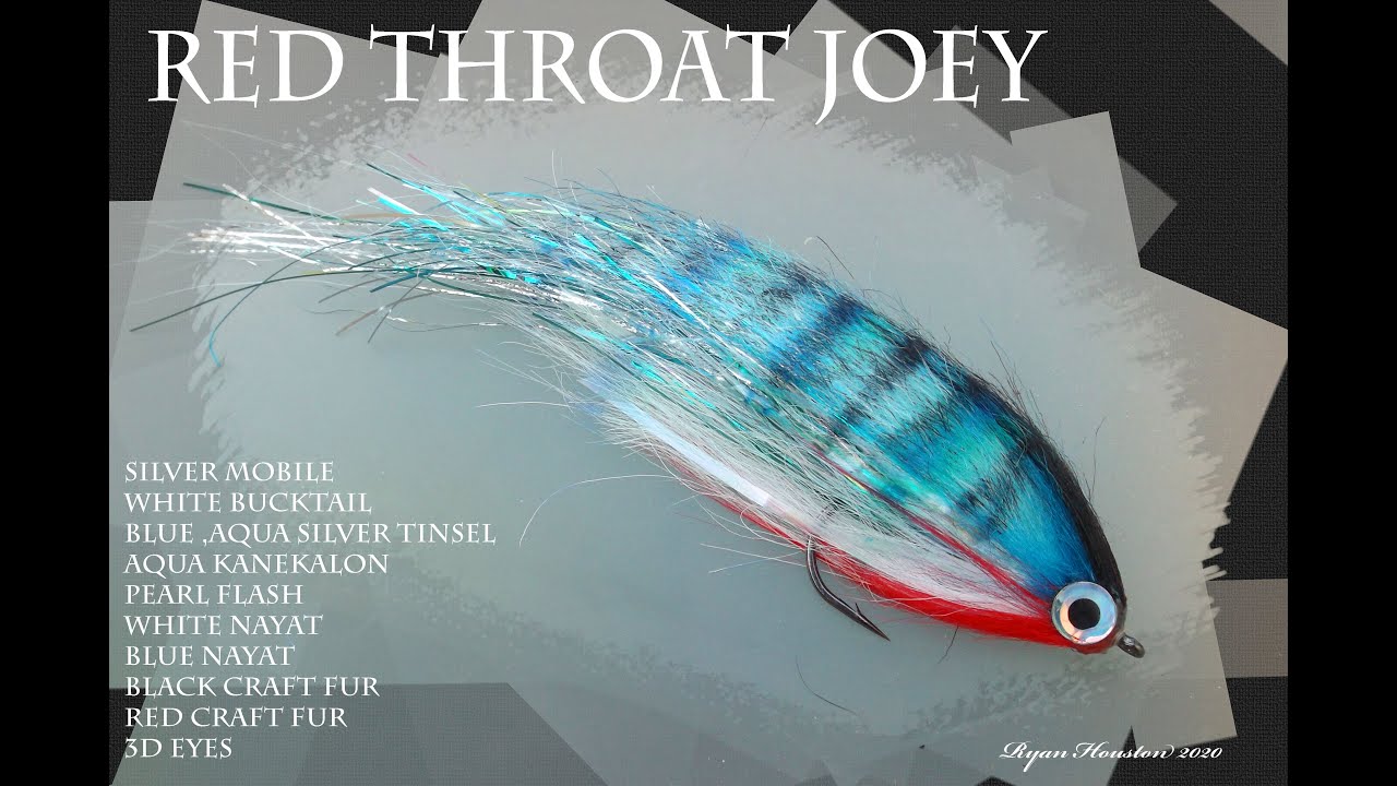 TYING THE RED THROAT JOEY PIKE FLY WITH RYAN HOUSTON