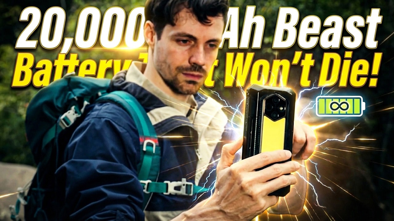 This 20,000mAh Rugged Battery Phone is INSANE &ndash; Meet Ulefone RugKing 5 Pro!