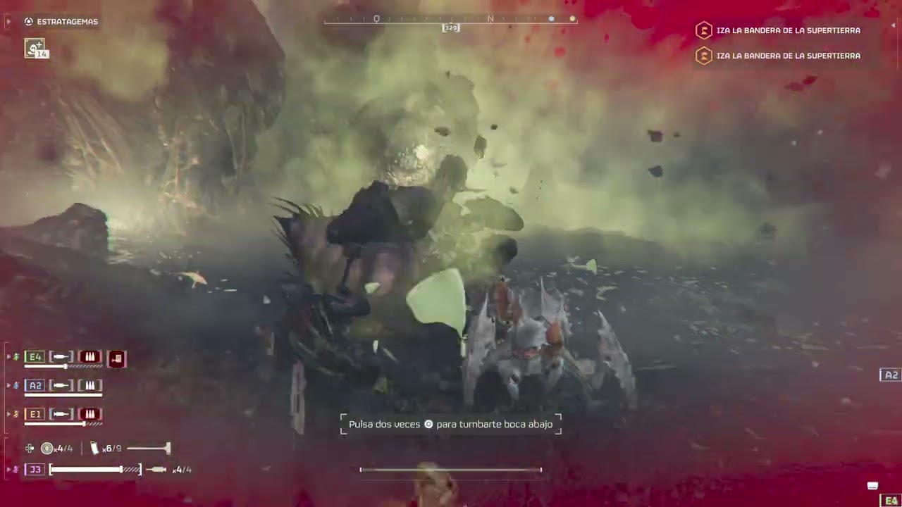 ALZAR LA BANDERA ES COMPLICADO/HELLDIVERS 2