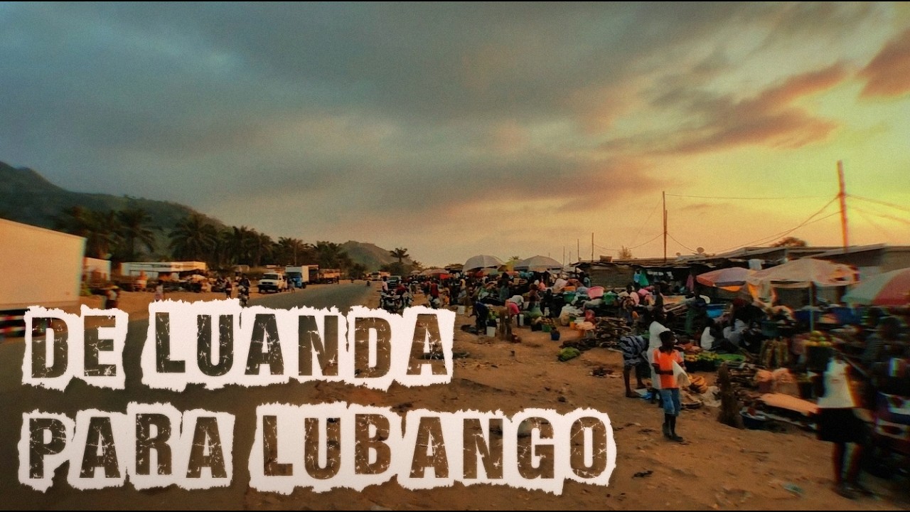 20:00H DE VIAGEM POR ANGOLA NO ÔNIBUS ERRADO À CAMINHO DE LUBANGO INDO ENCONTRAR O @Sjota_SJ 🇦🇴