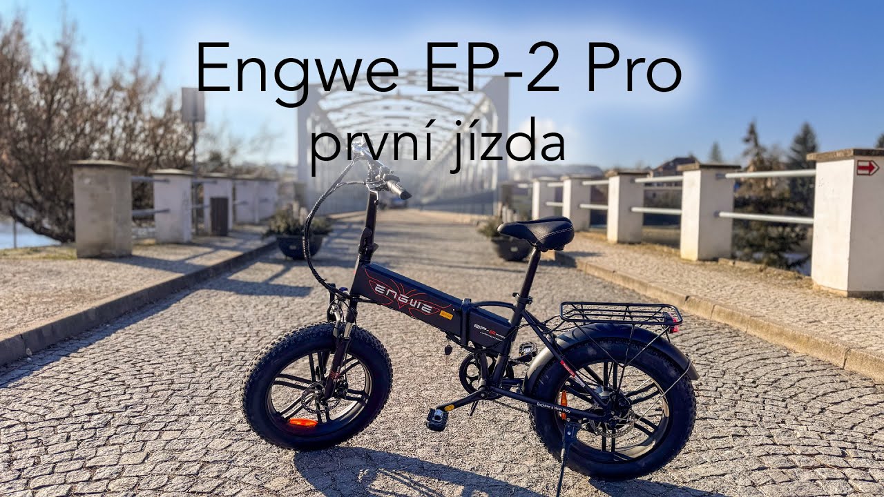 Engwe EP-2 Pro - výkon nám trochu přetéká ven 😂 😂. První jízda 🚲