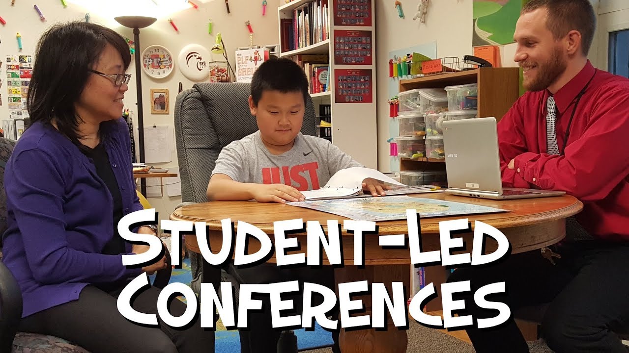 Student-Led Conferences in 5th Grade - Mr. Riedl