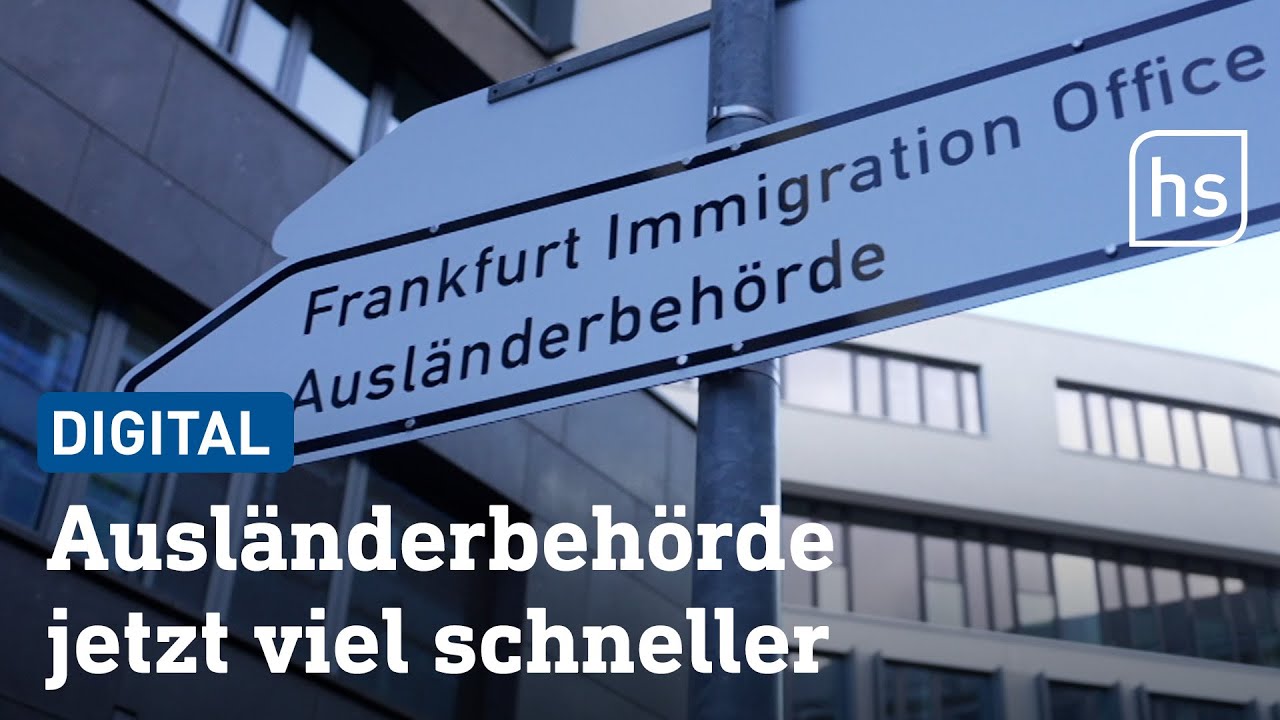 Noch 14.000 Antr&auml;ge: Ausl&auml;nderbeh&ouml;rde Frankfurt profitiert von Digitalisierung | hessenschau