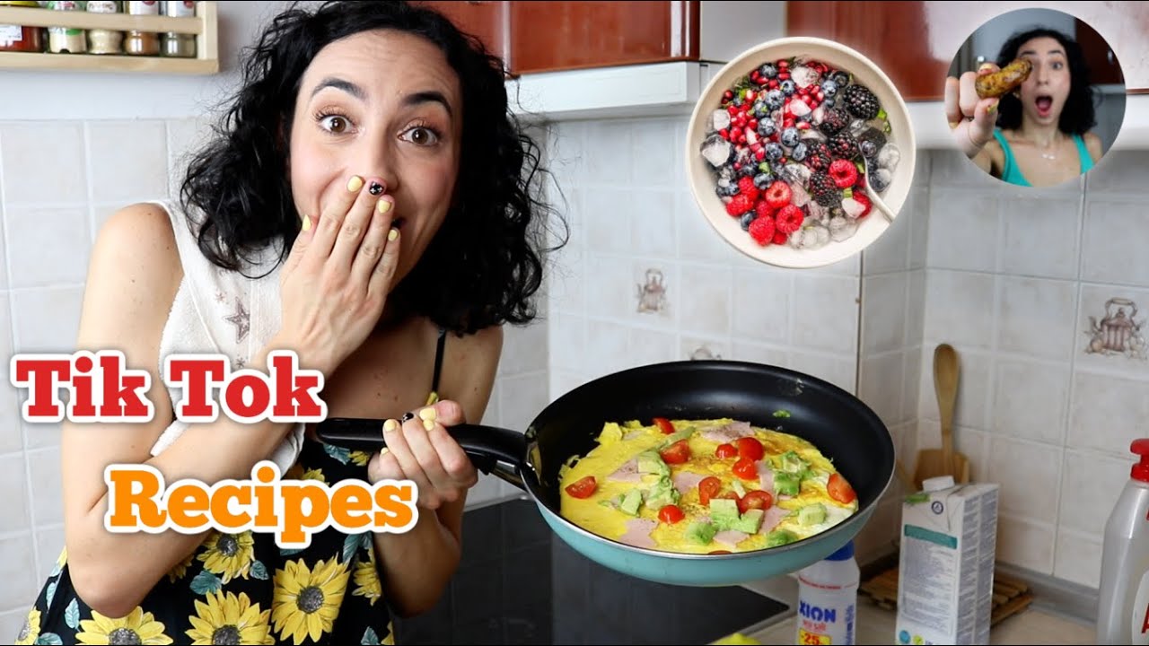 Τρώω ΜΟΝΟ φαγητά του TikTok για 24 ώρες! || Dodo