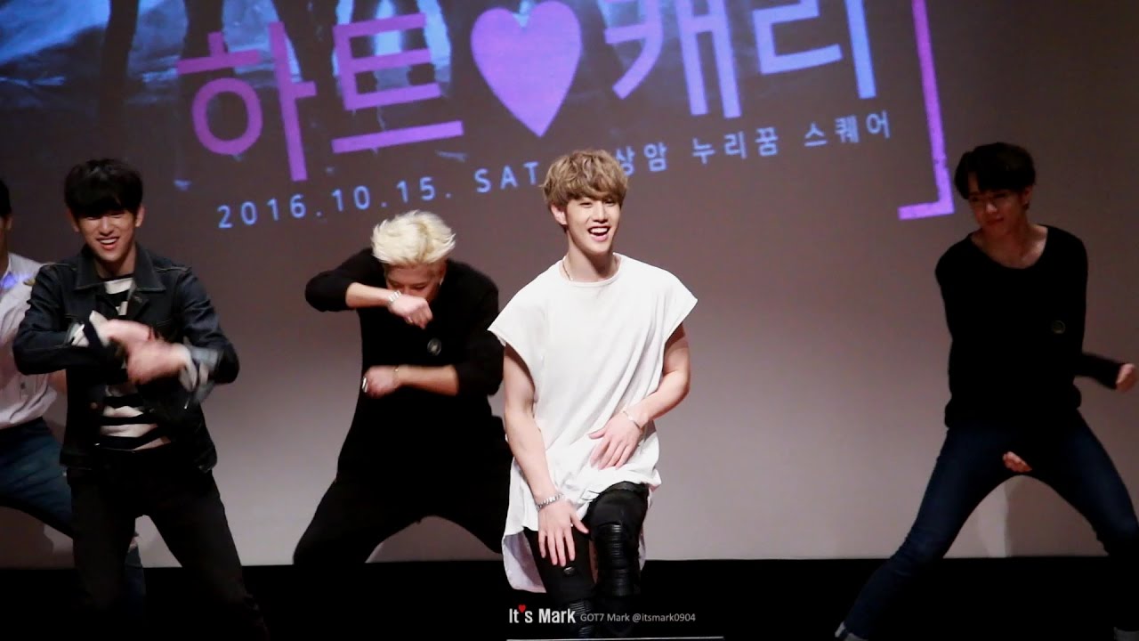 [FANCAM] 161015 MINIFANMEETING - 랜덤 2배속댄스 (Mark focus)