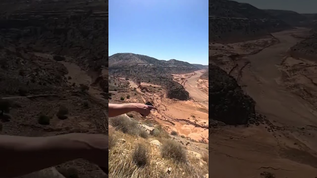 New video of the Derna dam (Boumansour) after its collapse