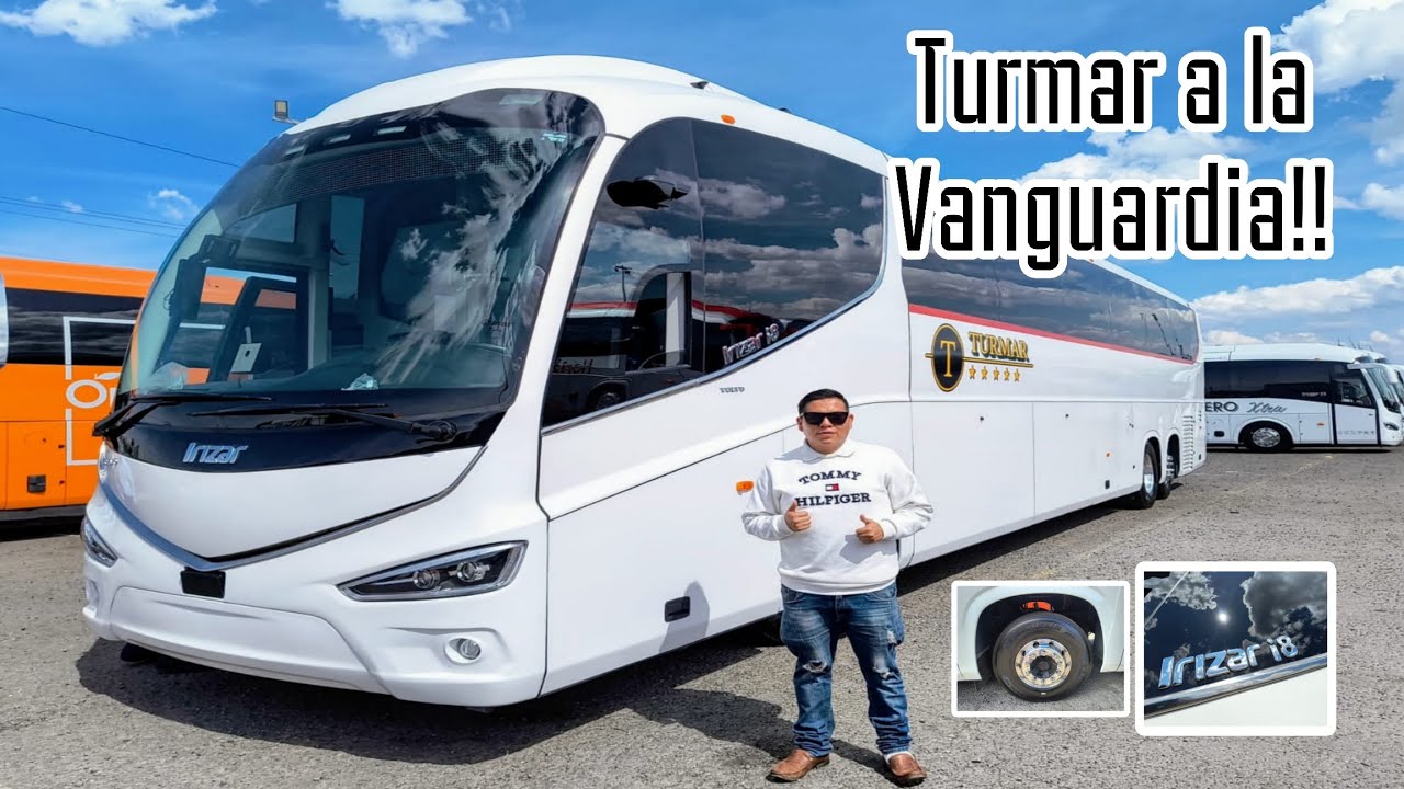 ENLACES TERRESTRES TURMAR ⚪⚫ Estrena un NUEVO IRIZAR i8 Efficient Volvo Euro 6.