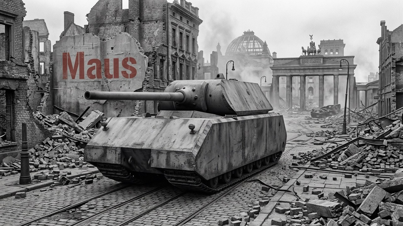 Armour History: A 188-ton armored tank of Hitler. Maus