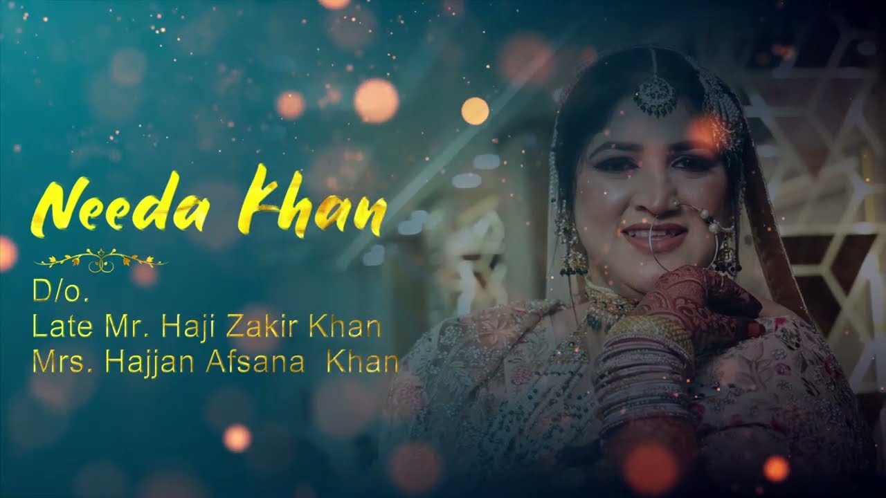 Mannan and Needa || SNF PRODUCTION || #mumbaiwedding #wedding #bombay #reception #weddingvideo #yt