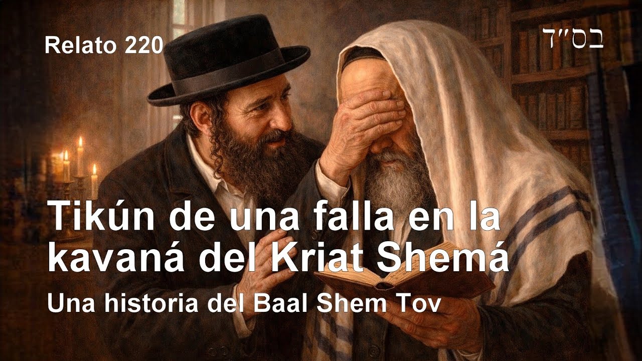 Tikún de una falla en la kavaná del Kriat Shemá - una historia del Baal Shem Tov 
