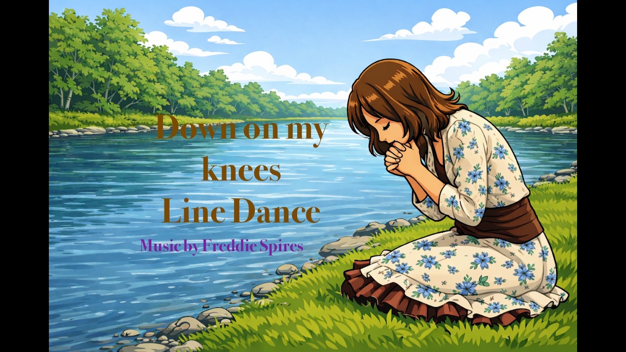 Down on my knees Gospel Line Dance