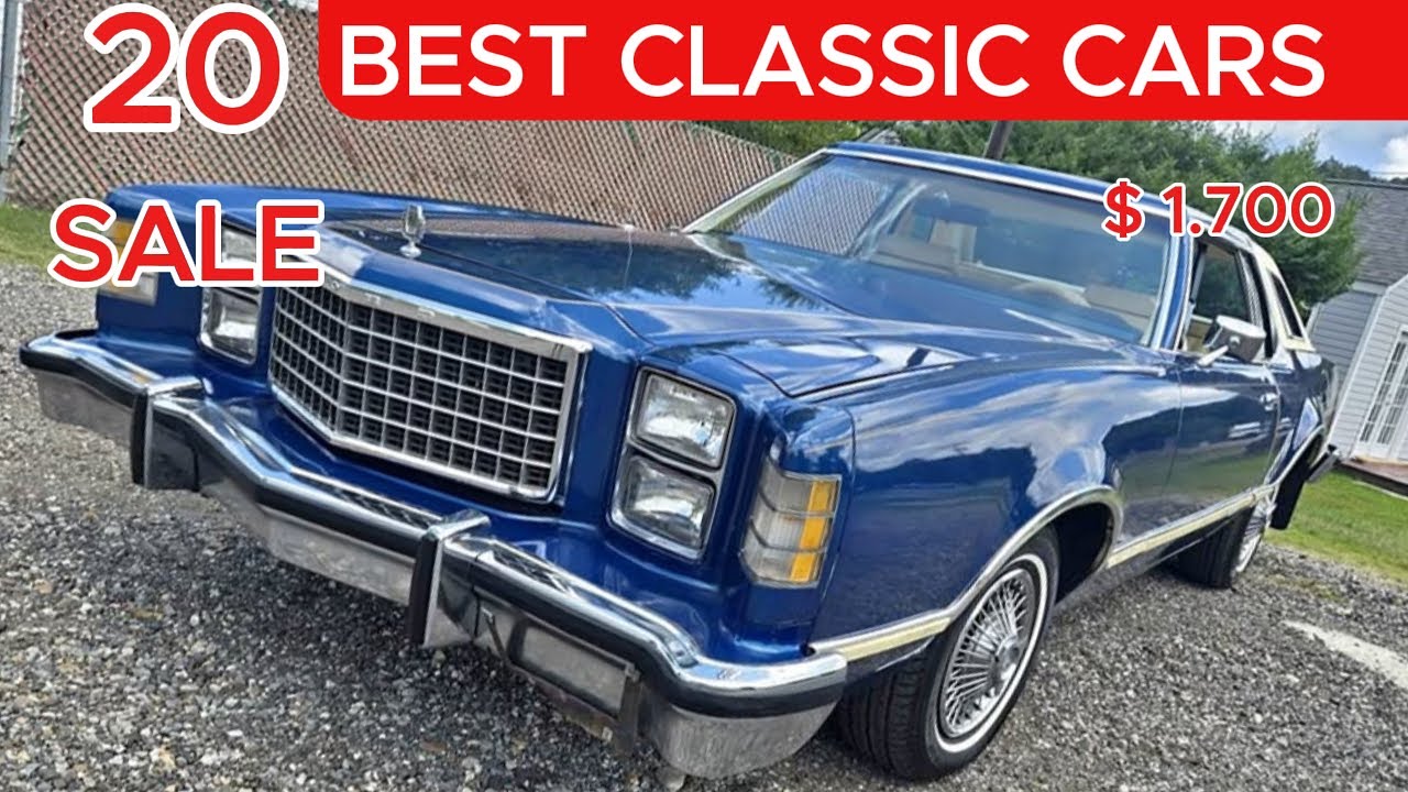 20 Best Classic Cars in the USA | Affordable, Road-Ready & Too Good to Ignore#ClassicCars