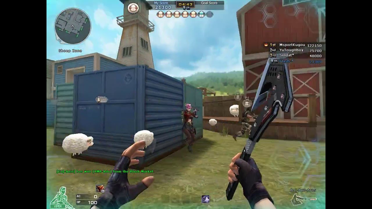 CF NA : Sheep Mode Gameplay ( Knife)