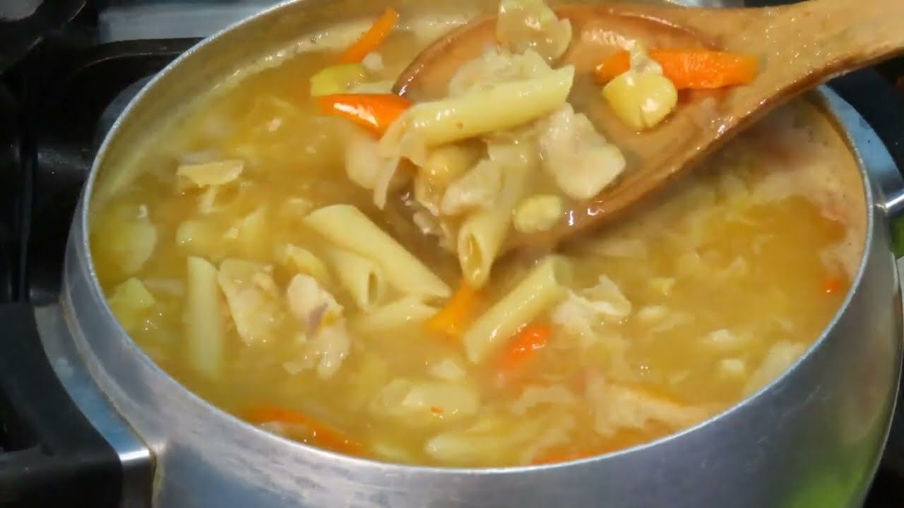 Así preparo SOPA de HABAS SECAS 🍲¡Súper Nutritiva y Fácil ! con mucho sabor 😋